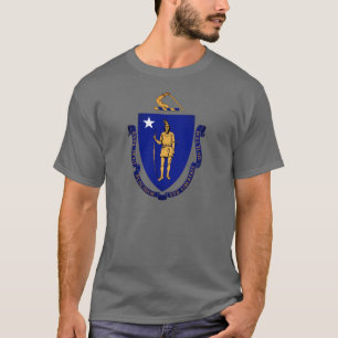 T-shirt Sceau d'État du Massachusetts