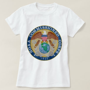 T-shirt Sceau du Corps des commissionnés de la NOAA