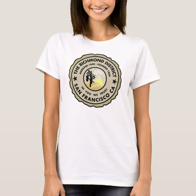 T-shirt Sceau du district de Richmond (Devant)