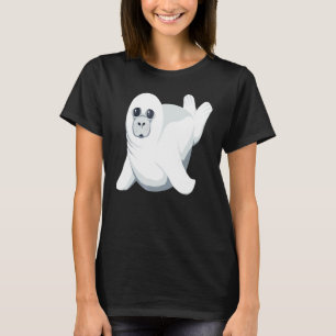 T-shirt Sceau Oiseau de mer doux animal doux 7