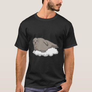 T-shirt Sceau sur nuages