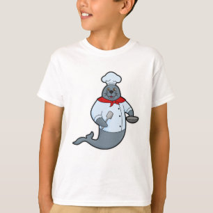 T-shirt Sceller comme faire cuire à la poêle et à la spatu
