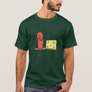 T-shirt Scénario Wurst Kse Blague de nourriture allemande