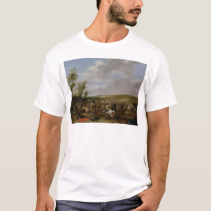 T-shirt Scène de bataille chez Lutzen entre le Roi