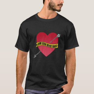 T-shirt Scène de crime ne pas traverser le mariage avorté