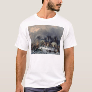 T-shirt Scène de la guerre Russe-Française en 1812