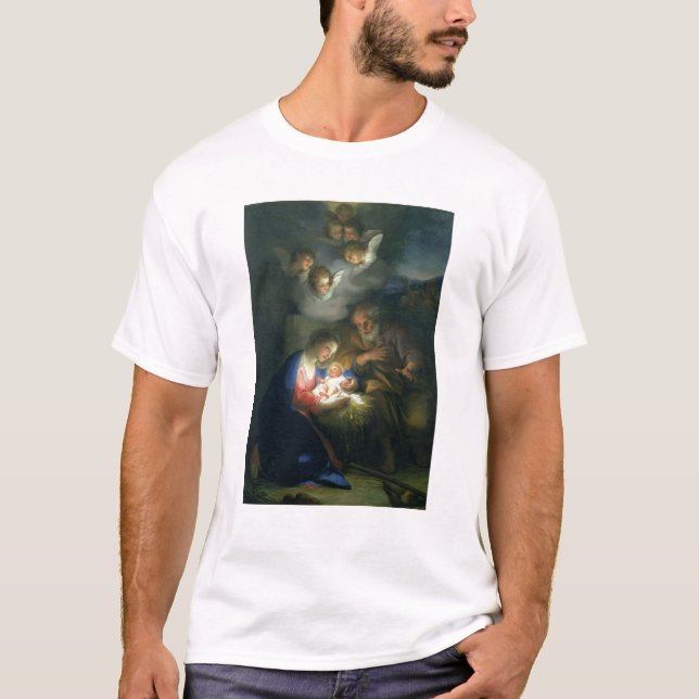 T-shirt Scène de nativité (Devant)