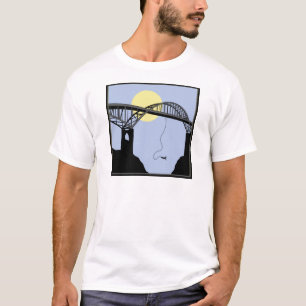 T-shirt Scène de pont de saut à l'élastique