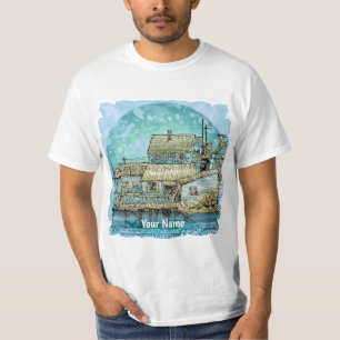 T-shirt Scène de quai
