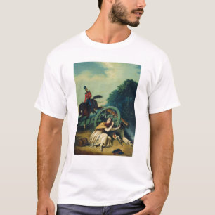 T-shirt Scène des 1812 guerre Franco-Russe, 1830s