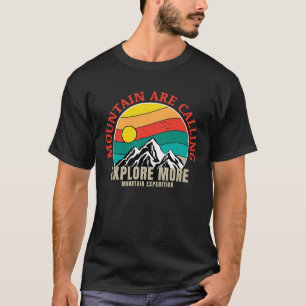 T-shirt Scène des montagnes et des forêts 89