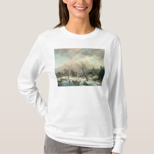 T-shirt Scène d'hiver