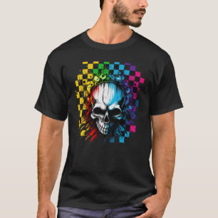 T-shirt Scène Enfant Scenecore Crâne esthétique Goth Still