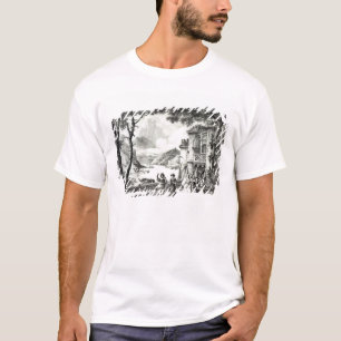T-shirt Scénographie pour l'acte III de 'Le Chateau