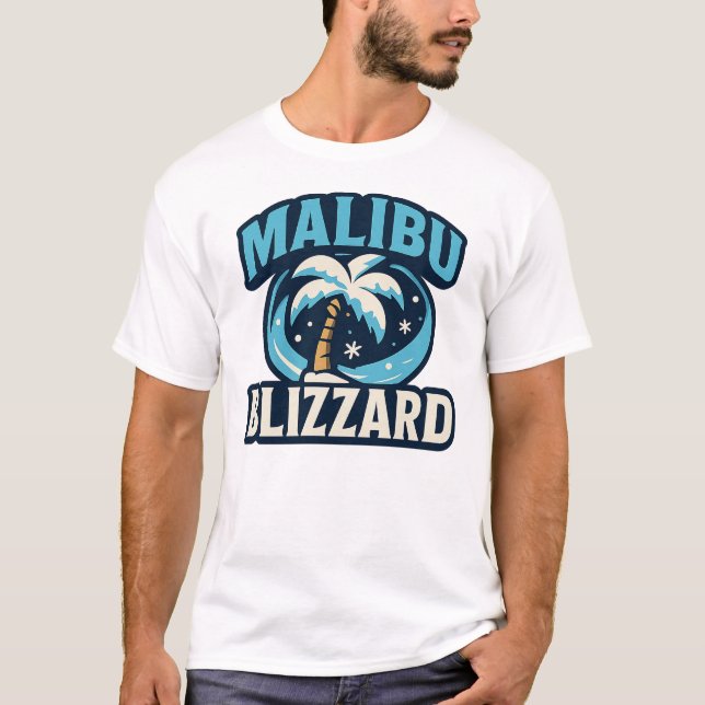 T-shirt SCFFL 2025 - Malibu Blizzard (Devant)