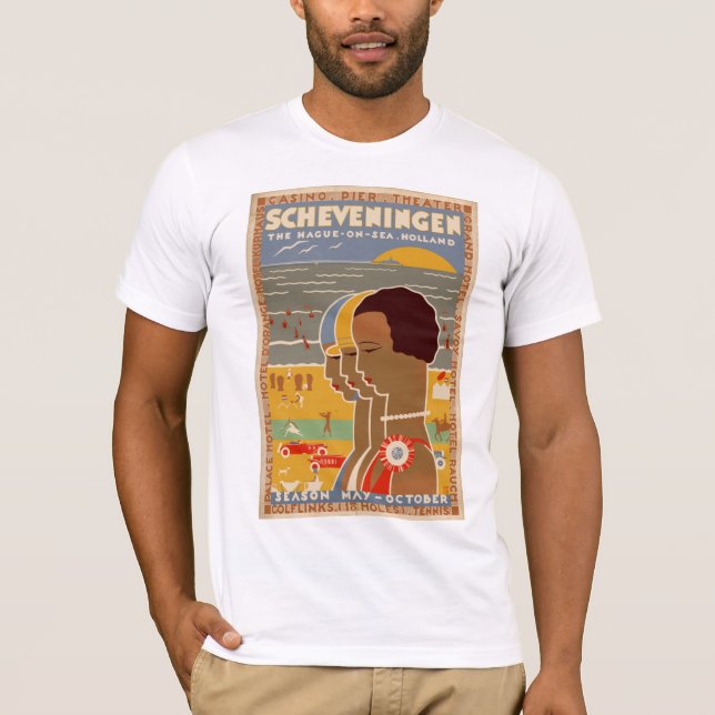 T-shirt Scheveningen (Devant)