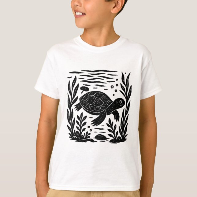 T-shirt Schildkröte/Turtle (Devant)