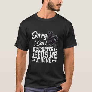 T-shirt Schipperke Enthousiaste de chiots Propriétaire de