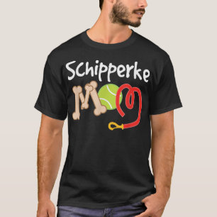 T-shirt Schipperke Maman Fête des mères Animaux domestique