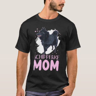 T-shirt Schipperke Maman Schipperkes Propriétaire du chien