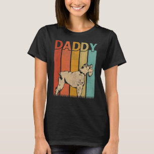 T-shirt Schnauzer Chien Retro Style Vintage Papa Graphisme