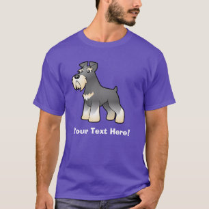 T-shirt Schnauzer géant/standard/miniature de bande