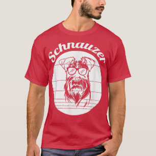 T-shirt Schnauzer Giant Schnauzer Chien Schnauzer
