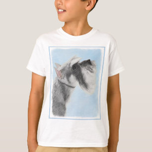 T-shirt Schnauzer (Giant, Standard) Peinture - Chien Art