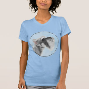 T-shirt Schnauzer (Giant, Standard) Peinture - Chien Art