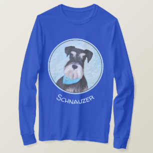 T-shirt Schnauzer (Miniature) Peinture - Joli chien origin