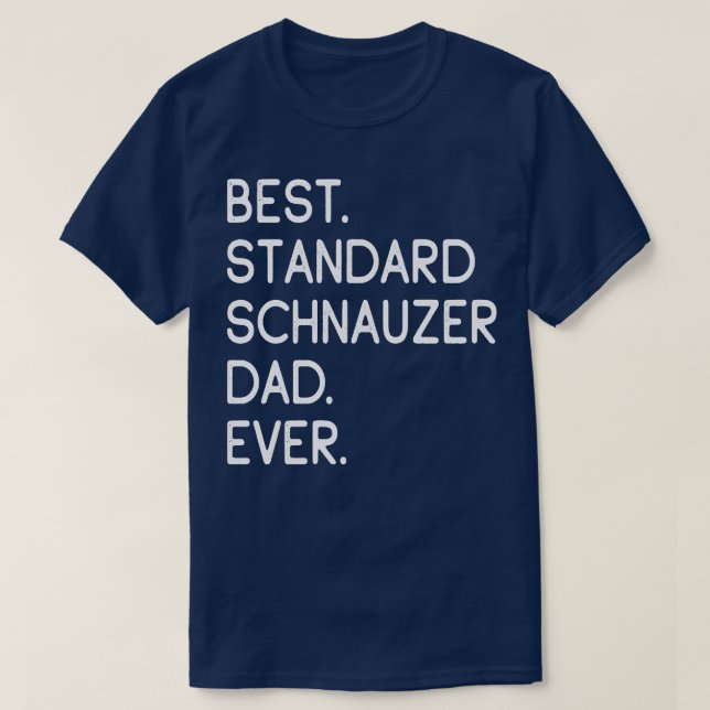 T-shirt Schnauzer standard 1 (Design devant)