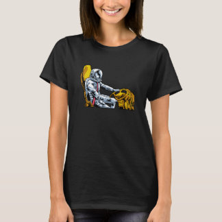 T-shirt School Bus Driver Astronaut Space   Work Job Bus D