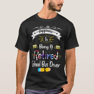 T-shirt School Bus Driver Retirement Gift Students Staff C