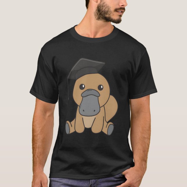 T-shirt School Kindergen Platypus Graduation (Devant)