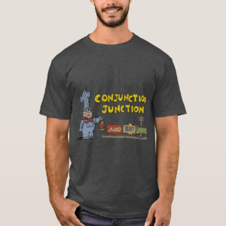 T-shirt Schoolhouse Rock Conjunction Junction rétro