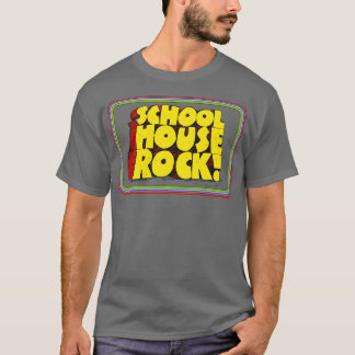 T-shirt Schoolhouse Rock les années 70 Rétro Titre Bars