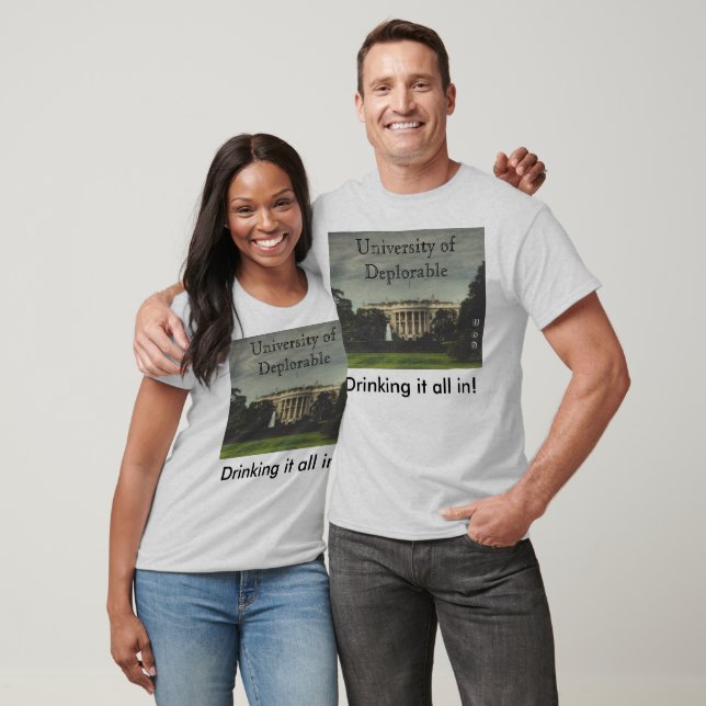 T-shirt Schoolin' de la Maison Blanche (Unisexe)