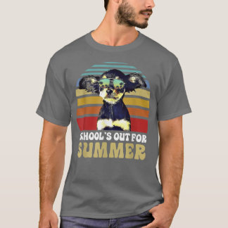 T-shirt Schools Out for Summer Toy Fo Terrier Dog Teacher 