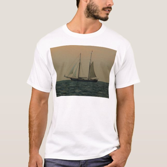 T-shirt Schooner historique (Devant)