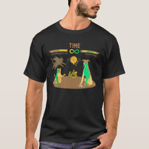 T-shirt Schrodinger s Cat VS Pavlov s Chien Funny Jeu vidé
