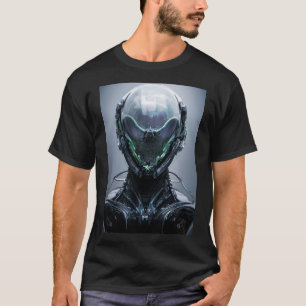 T-shirt Sci fi Assassin Cyberpunk Hunter Droid