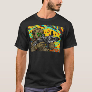 T-shirt Sci Fi Militaire Battle Soldier.