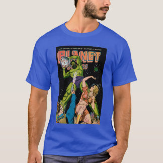 T-shirt Sci Fi Pin Up Girl Science Fiction Vintage Horror 