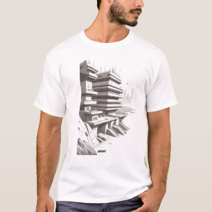 T-shirt Sci-Fi Traversant l'Univers 02 E Front