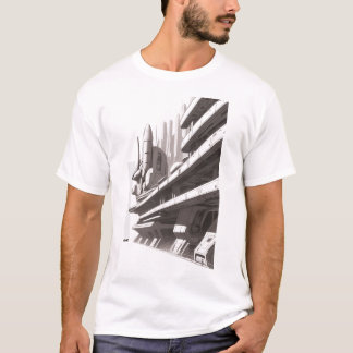 T-shirt Sci-Fi Traversant l'Univers 03 F Avant