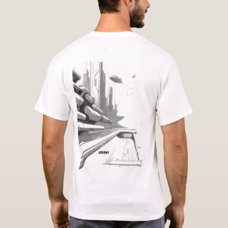 T-shirt Sci-Fi Traverser l'univers 01 J Retour