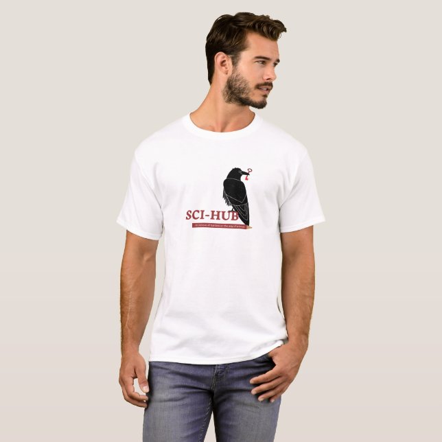 T-shirt Sci-hub II (Devant entier)