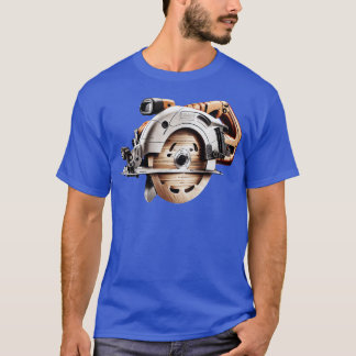 T-shirt Scie circulaire unique pour les passionnés de bois
