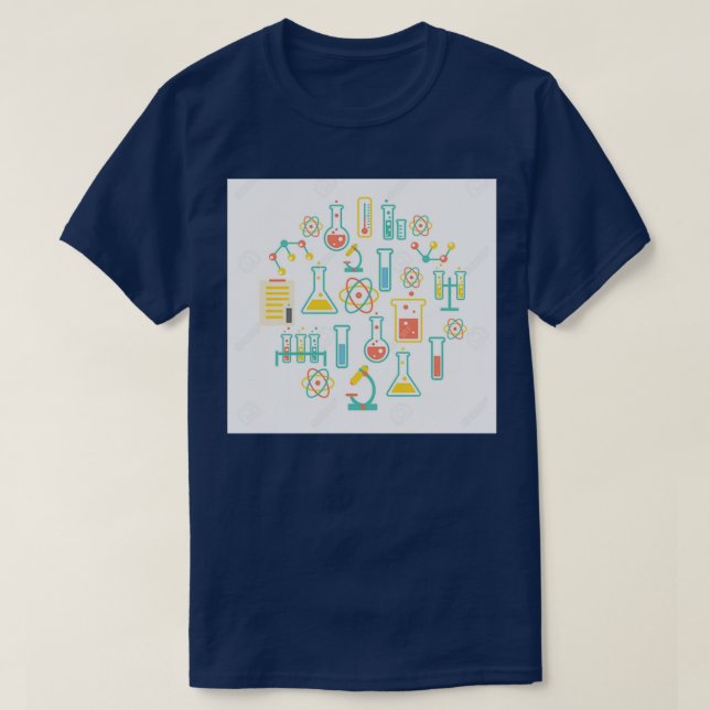 T-shirt science 10 (Design devant)