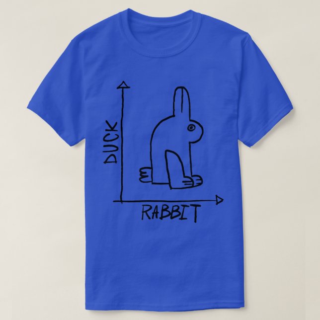 T-shirt Science amusante Nerd Canard Rabbit physique Geek  (Design devant)